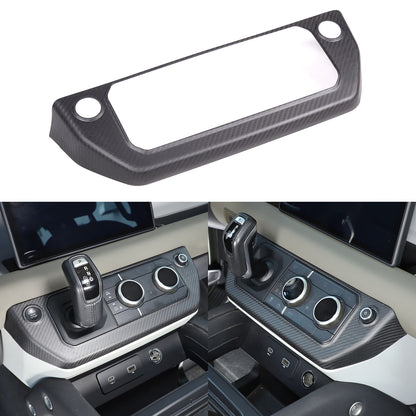 Matte Real Carbon Fiber Air Conditioning Trim Cover For LR Defender 90 110 20-24 11