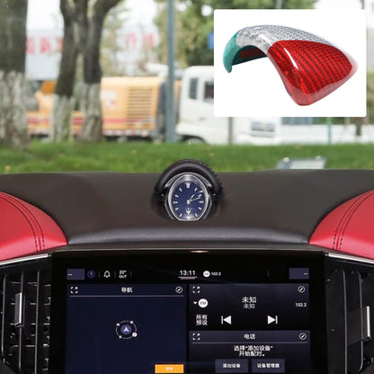 Tri-Color Center Console Clock Cover Trim For Maserati Ghibli M157 2014-2022 US 11