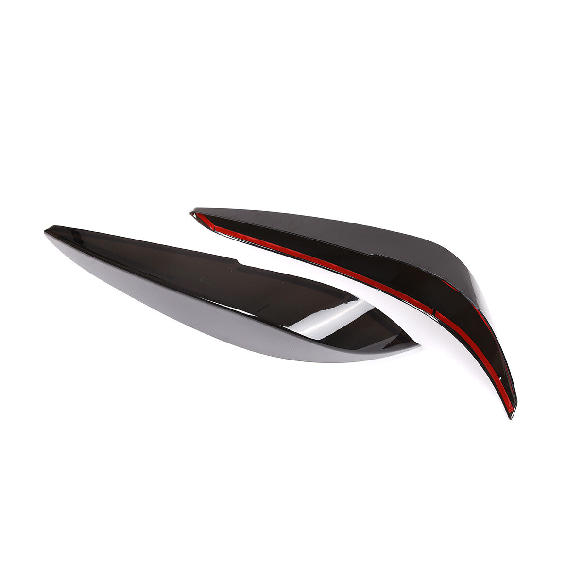 2pcs Smoked Tail Light Cover Rear Light Guard Trim For Toyota Supra A90 19-24 US 17