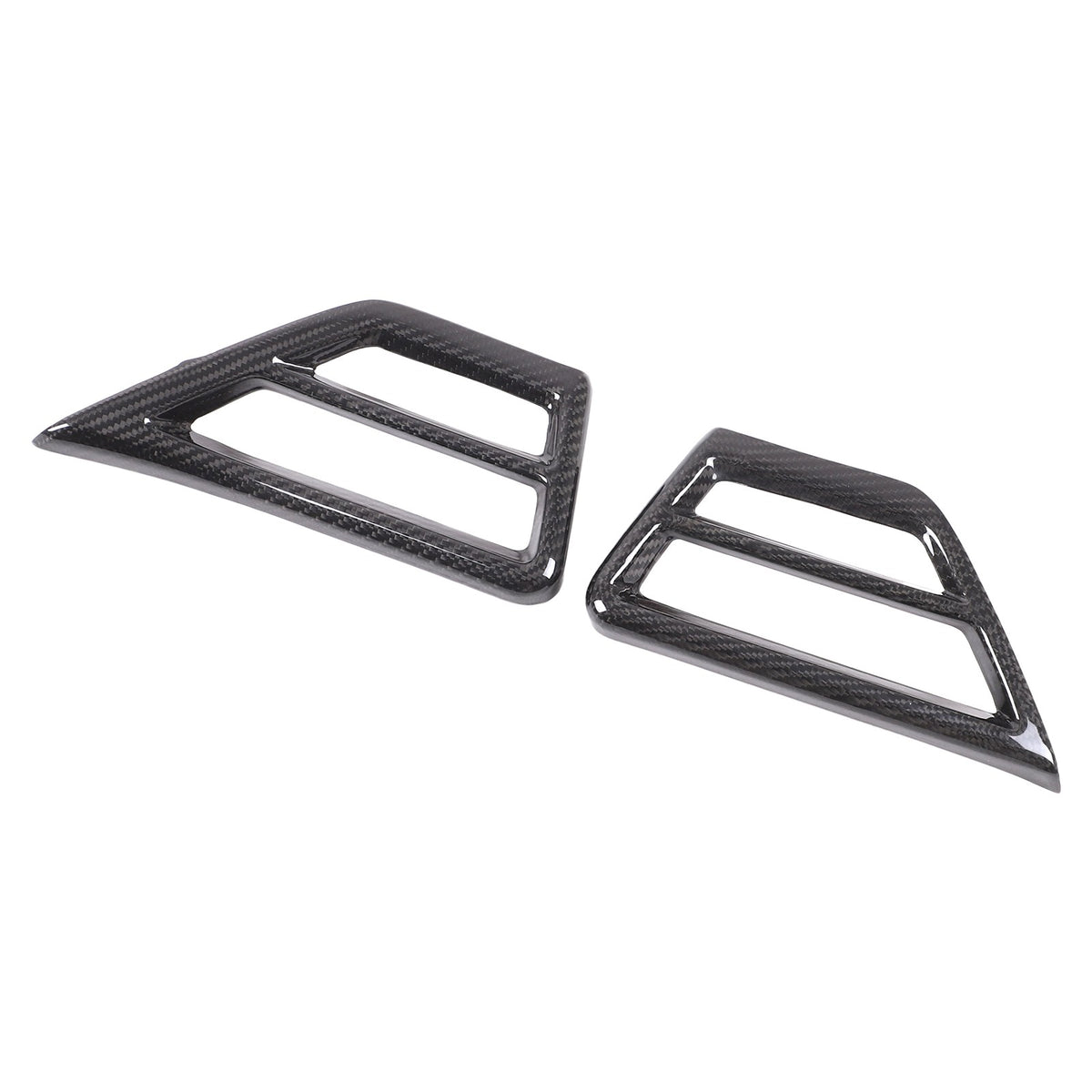 Real Carbon Fiber Side Air Vent Frame Trim For BMW 3 4 330i 430i G20 G21 2025+ 5