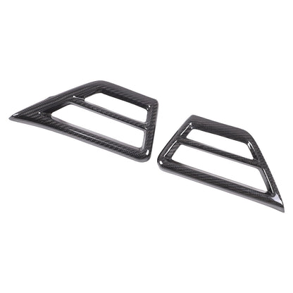 Real Carbon Fiber Side Air Vent Frame Trim For BMW 3 4 330i 430i G20 G21 2025+ 5