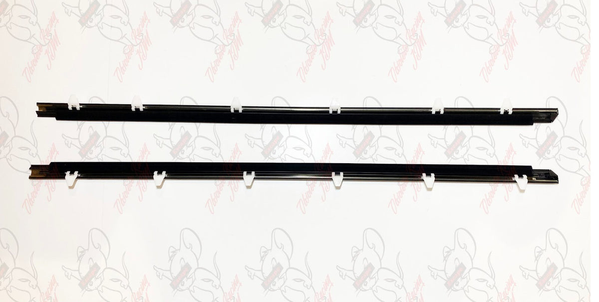 HONDA Prelude BB GENUINE Window Door Molding Weather Strip Outer LH & RH Set OEM 7