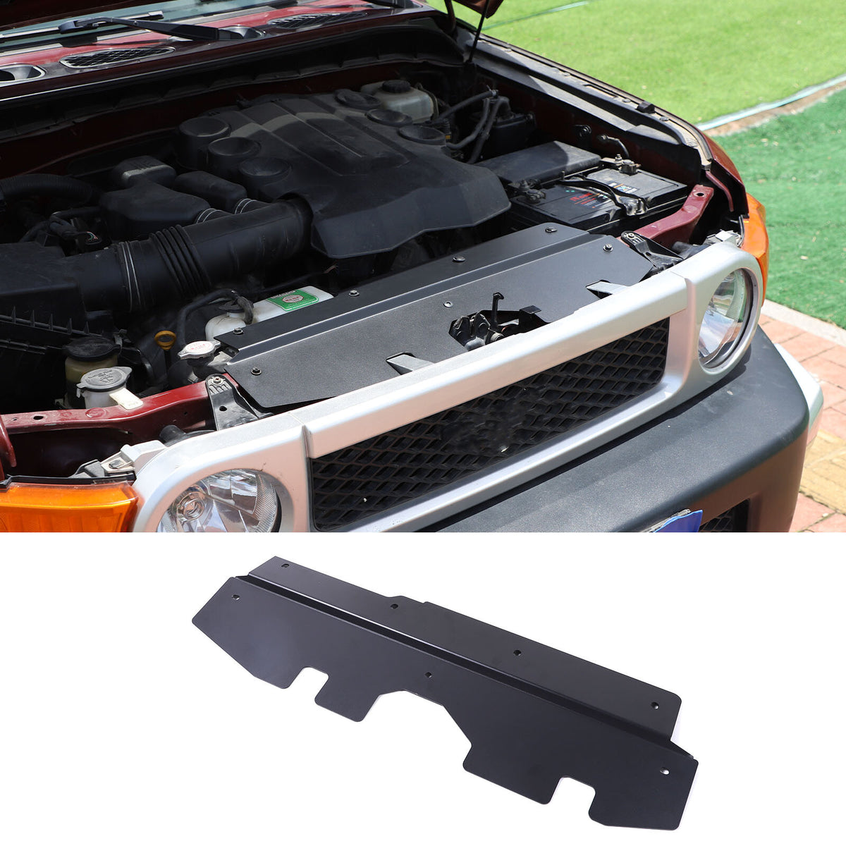 Engine Hood Cabin Cover Radiator Cooling Plate For Toyota FJ Cruiser 07-21 US 20