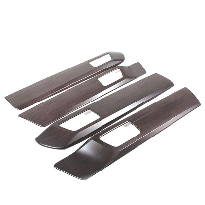 Oak Grain Inner Door Handle Panel Frame Trim For Toyota Tundra 2022-23 US 5