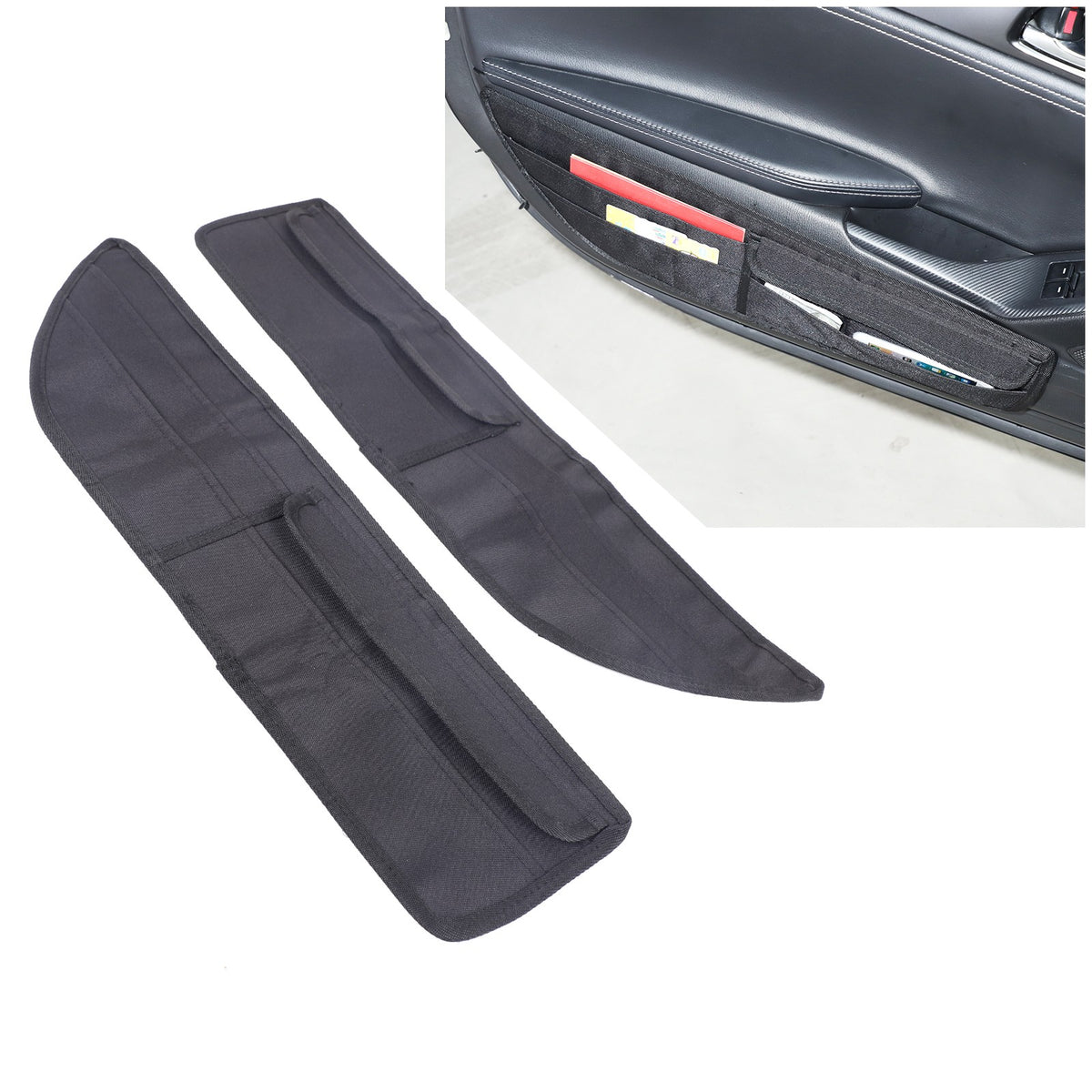 Front Door Storage Hanging Bag Tray For Mazda MX-5 Miata 2016-2023 13