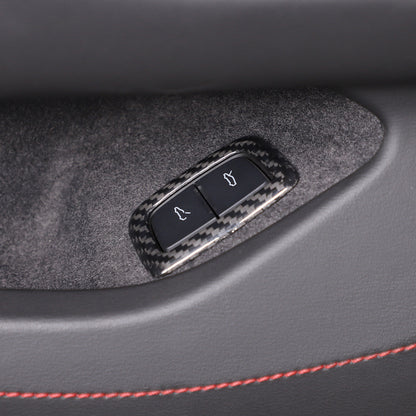 Real Dry Carbon Fiber Full Interior Center Set Trim Kit For Corvette C8 20-25 US - Styles 1-5 53