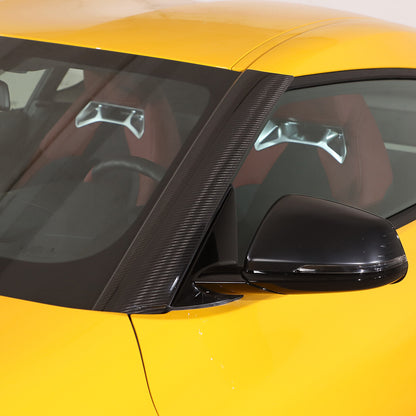 Car Exterior A-Pillar Trim Door Cover Window Post for Toyota Supra A90 2019-24 14