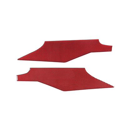 Red Soft Carbon Fiber Interior Decor Trim Kit Cover Set For Corvette C8 20-25 202