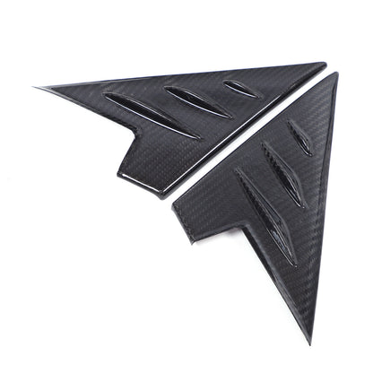 Real Carbon Fiber Front A-pillar Triangular Panel Trim For Alfa Romeo Tonale 9