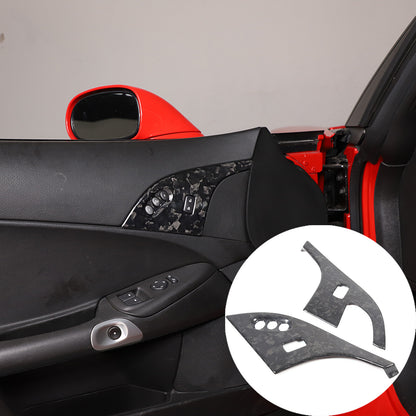 Forged Real Carbon Fiber Full Interior Set Decor Cover Trim Kit for Corvette C6 27