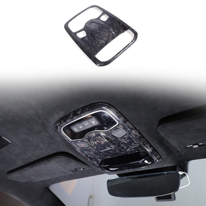 Forged Real Carbon fiber Reading light Switch Trim Cover For Lotus EMIRA 2021-25 3