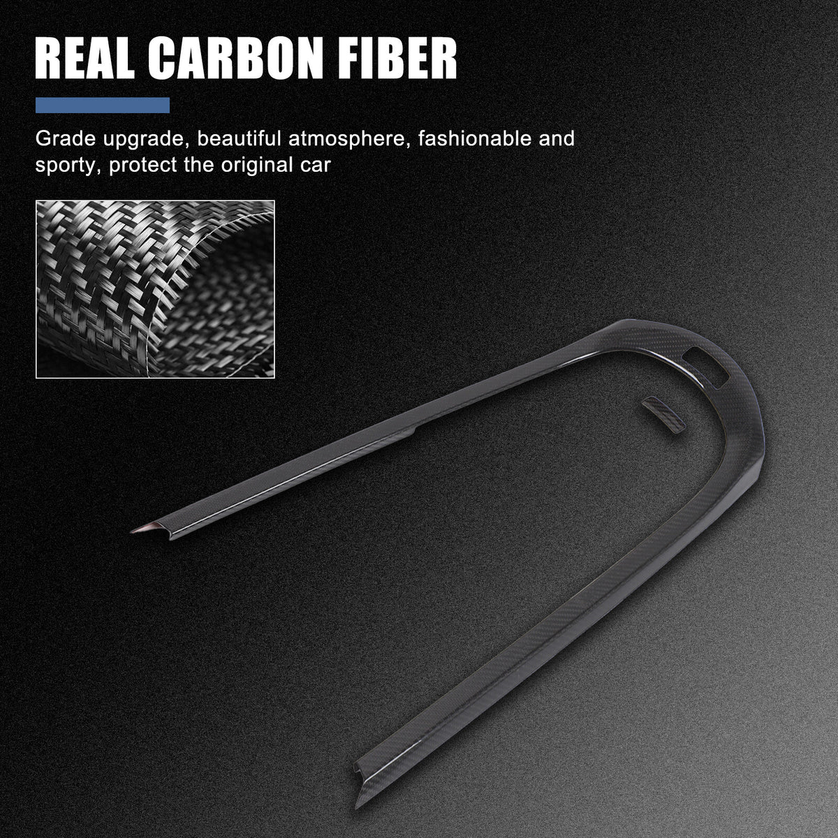 Real Carbon Fiber Center Console Gear Shift Trim For Benz G-Class W465 2025 US 5