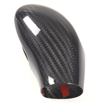 Real Carbon Fiber Console Gear Shift Knob Head Cover Trim For Corvette C6 05-13 12