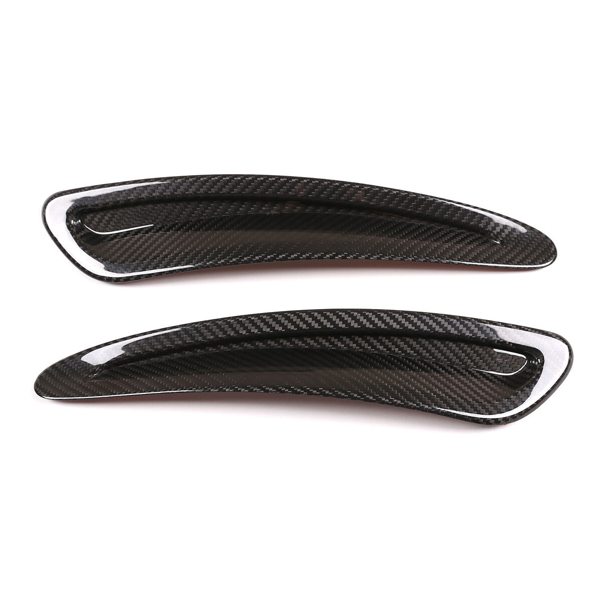 2pcs Real Carbon Fiber Side Hood Vent Covers For Toyota Supra A90 MKV 2019-24 11