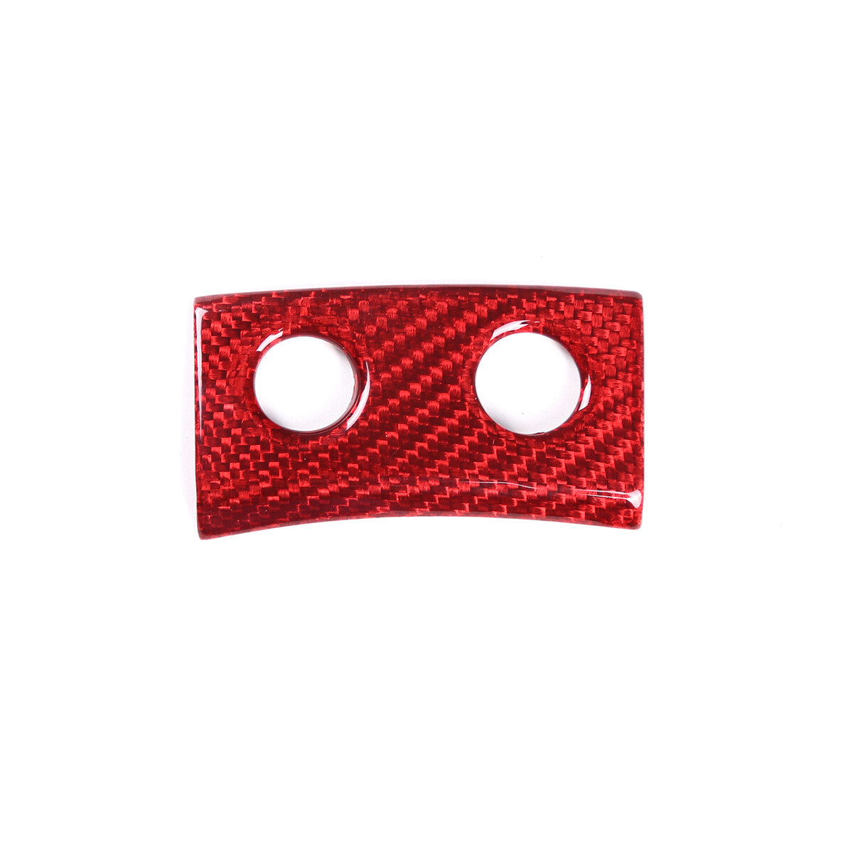 Red Real Carbon Fiber Center Interior Set Cover Trim Kit For Ferrari 458 2011-16 52