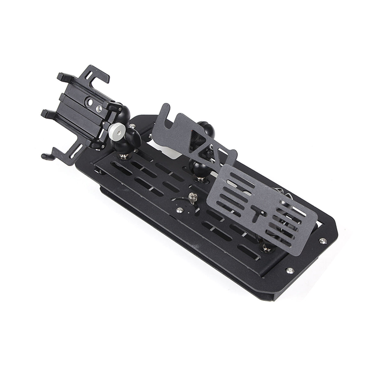 Dashboard mobile phone bracket Holder storage box Tray For Toyota Tundra 2022-26 5