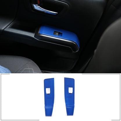 Dark Blue Interior Dashboard Center Console Trim Set Kit For Toyota Tacoma 16-23 3