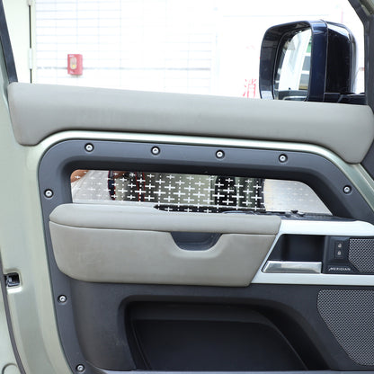 Steel Interior door Panel trim Frame For Land Rover Defender L663 110/130 20-24 1