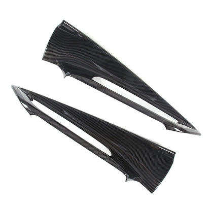 Carbon Fiber Style Interior Door Panel Trim Cover Frame For Corvette C8 2020-26 14