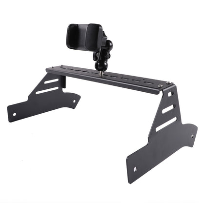 Black Clip Center Console Phone Mount Bracket For Land Rover Defender L663 2020+ 14