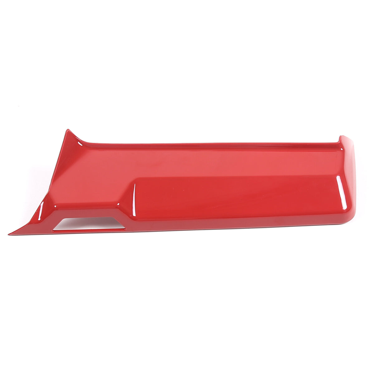 Interior ABS Red Console GPS Navigation Cover Trim For Corvette C8 Stingray 7