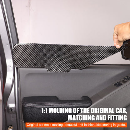 Carbon Fiber Door Armrest Side Panel Trim Sticker For Nissan Frontier 2005-2021 23