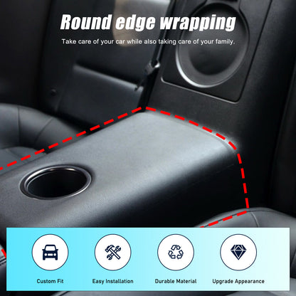 Real Carbon Fiber Rear Seat Armrest Panel Trim For Nissan GT-R R35 08-16 US 12