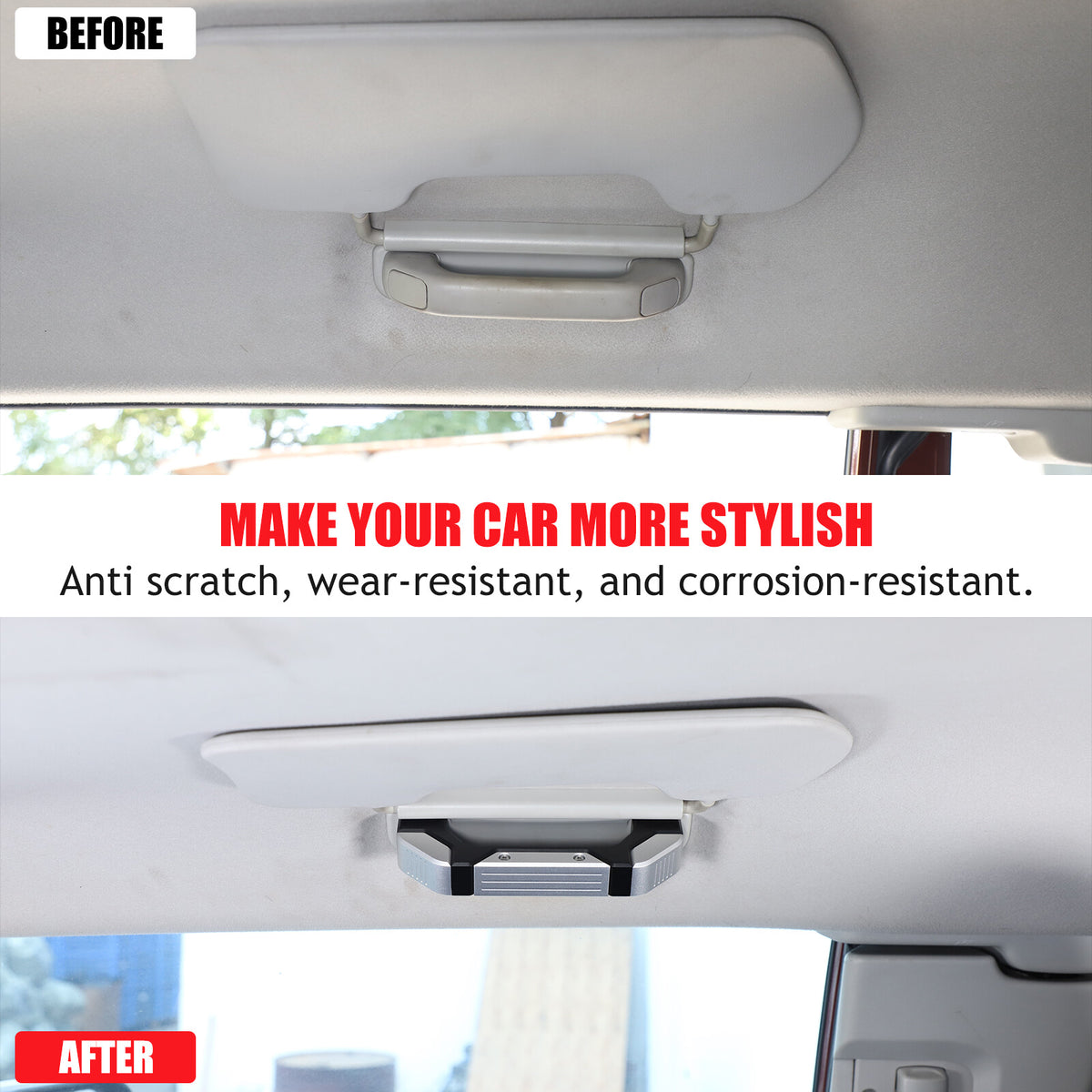 Replacement interior Roof Grab Handle Cover Trim For Toyota FJ Cruiser 07-21 US 15