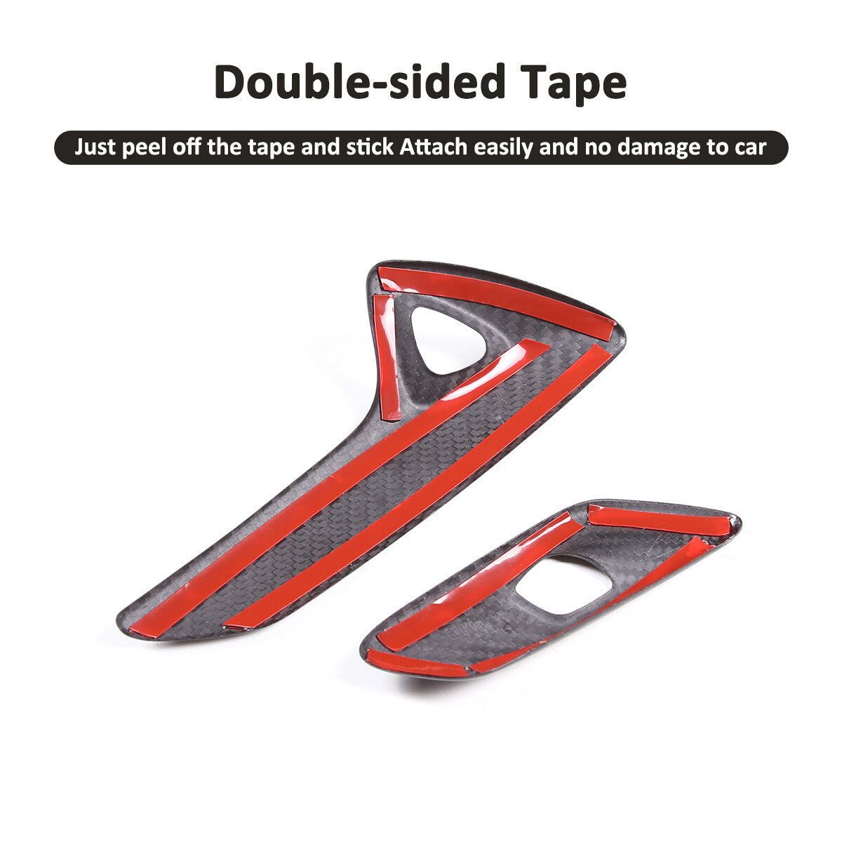 Real Carbon Fiber Interior Dashboard Trim Cover Decor Kit For Corvette C7 14-19 49