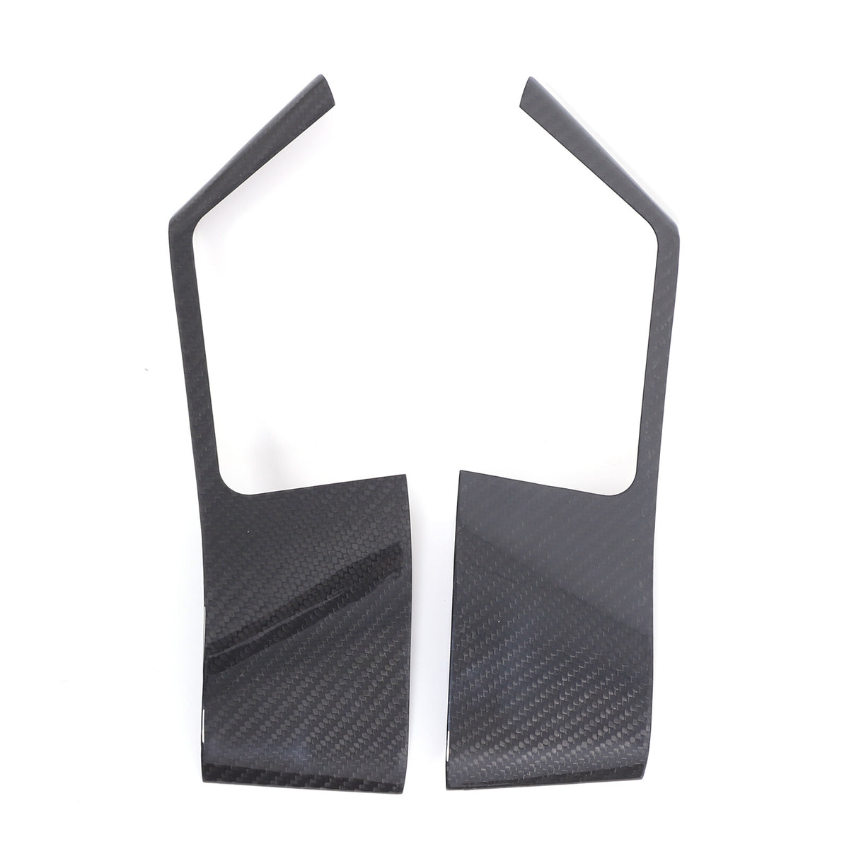Real Carbon Fiber Window Lift Switch Button Panel Trim For Nissan GTR R35 08-16 3