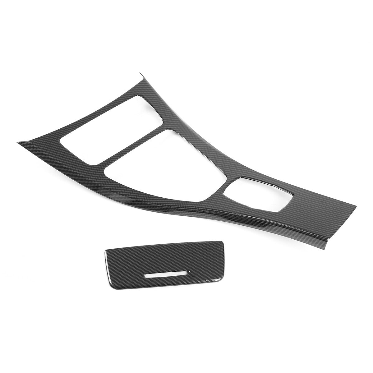 ABS Carbon Fiber Interior Dash Center trim For BMW 3 325i 328i 335i 2008-12 US 9