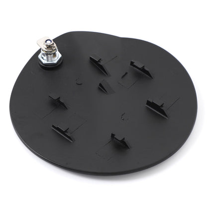 Steel Locking Fuel Door Black Gas Tank Cap Cover Lock Key For Toyota Tundra 22+ 17