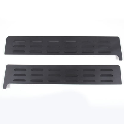 Black Alloy Wagon 2nd Row Door Window Vents Screen For Toyota Tundra 2022-23 US 10