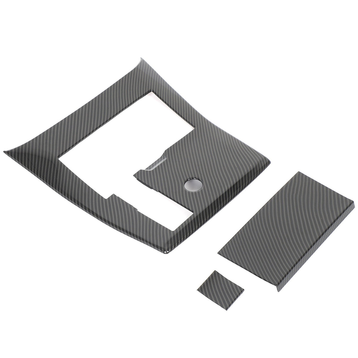Carbon Fiber Center Gear Shift Panel Trim For LR Range Rover Sport L405 24+ US 11