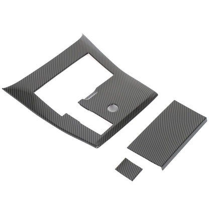 Carbon Fiber Center Gear Shift Panel Trim For LR Range Rover Sport L405 24+ US 11