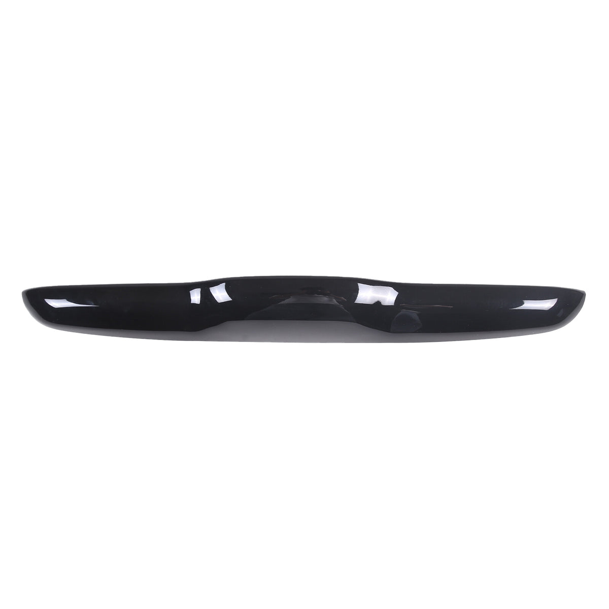 Glossy Black ABS Tailgate Trunk Handle Cover Trim For FIAT 500 2011-23 11