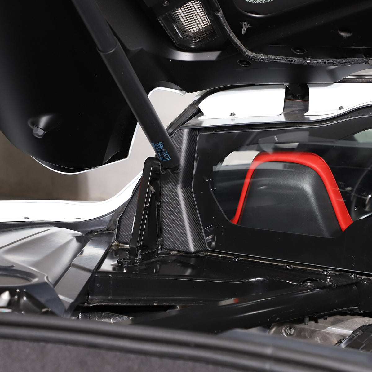 Matte Real Carbon Fiber Interior Exterior Trim Cover For Corvette C8 2020-25 161