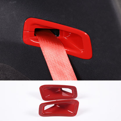 Red Full Interior Set Dash Panel Decor Cover Trim Kit For Corvette C8 2020-25 - Variants 6-10 27