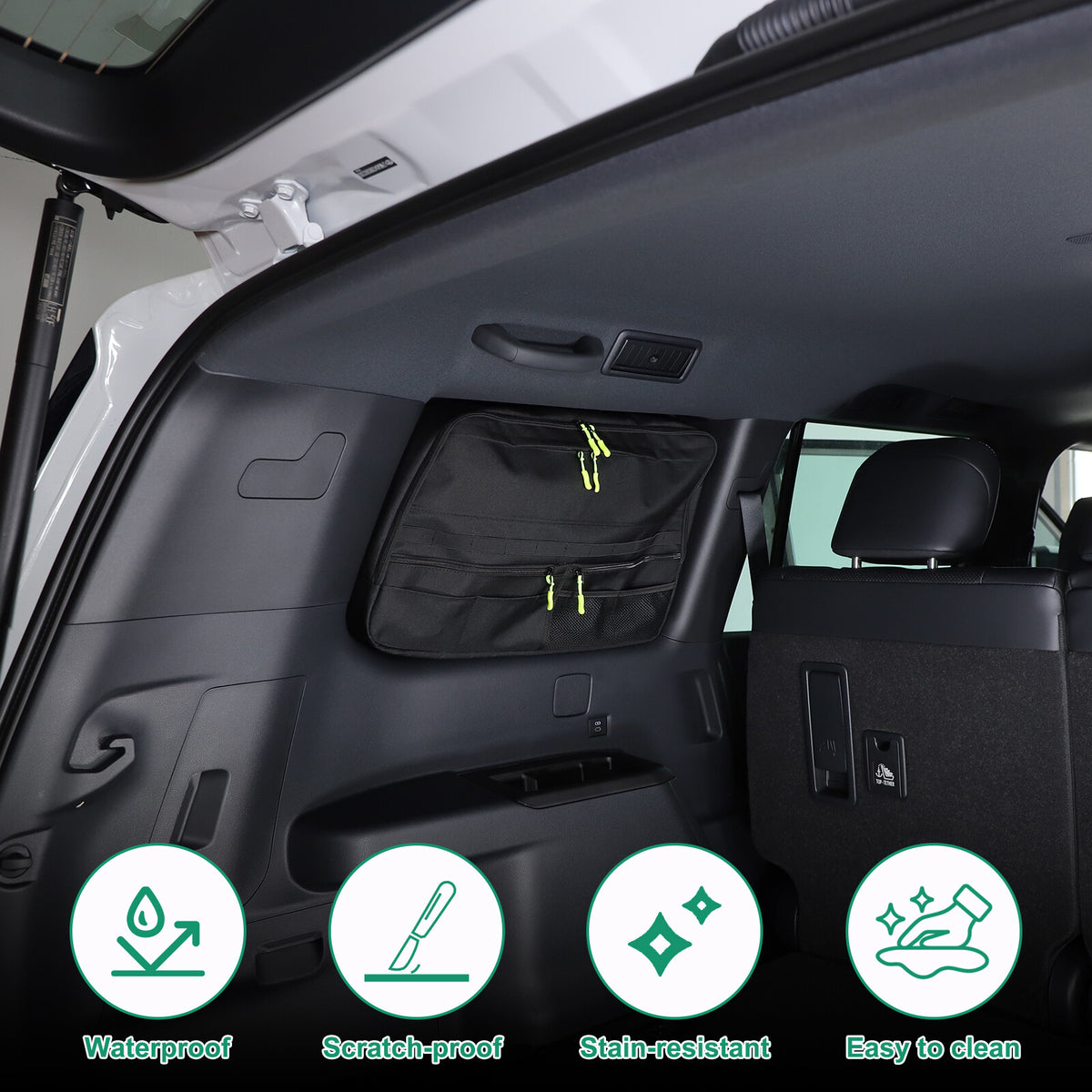 Rear Window Left Side Storage Bag Packet For Toyota Land Cruiser LC250 24+ 3
