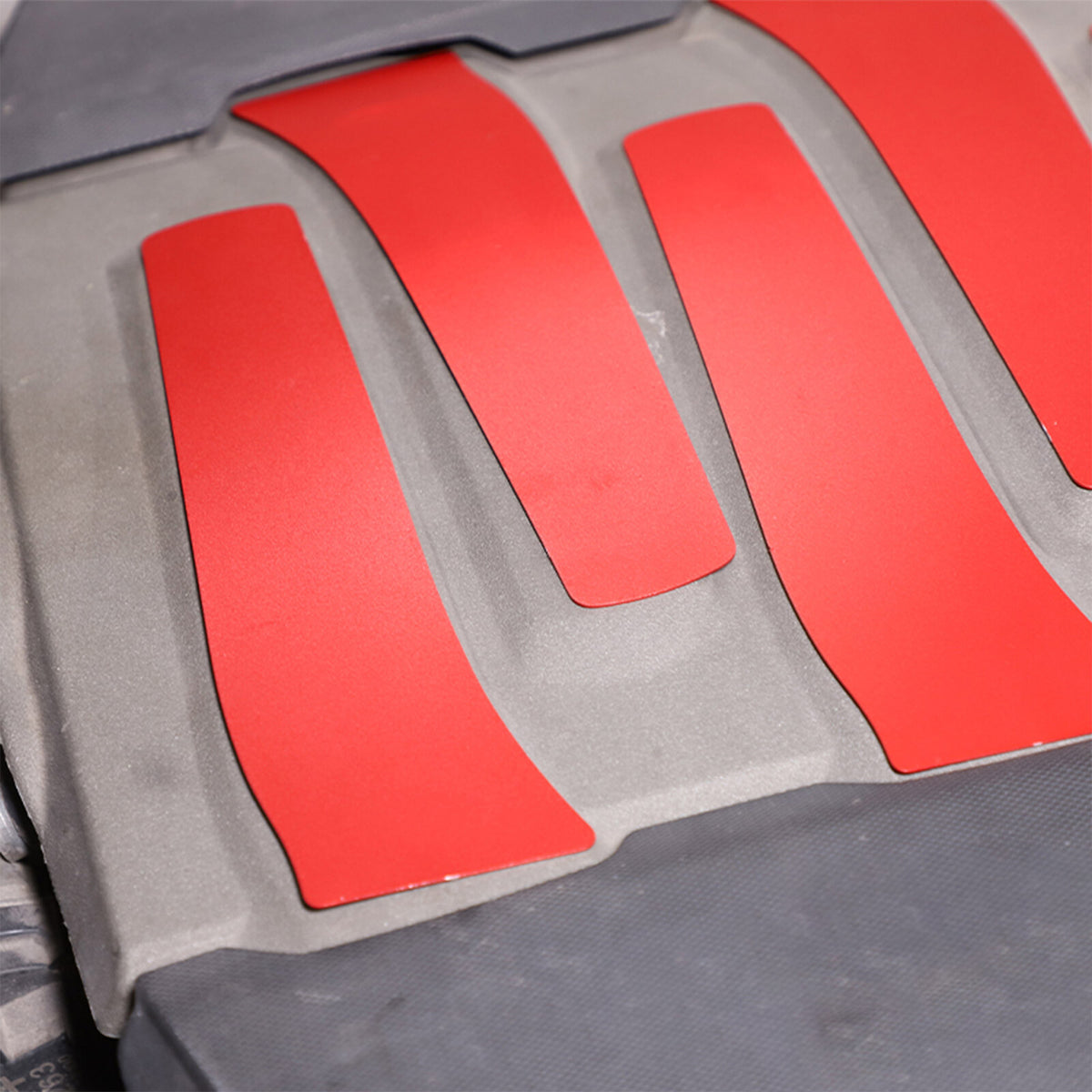 8Pcs Red Interior Alloy Engine Panel Covers Plate Fit for Corvette C7 2014-19 US 10