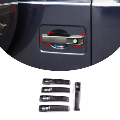 Carbon Fiber Exterior Door Handle Trim For Mercedes-Benz W463 G-Class 19-22 1