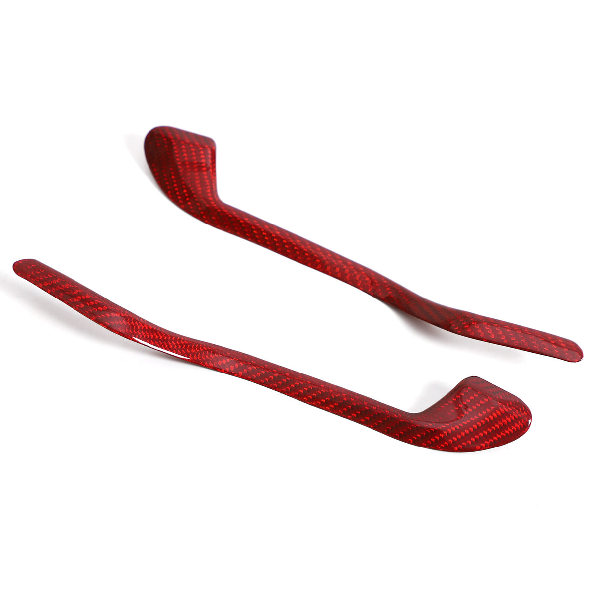 Real Carbon fiber Interior Door Handle Trim Cover For Lotus Emira V6 I4 2023-25 9