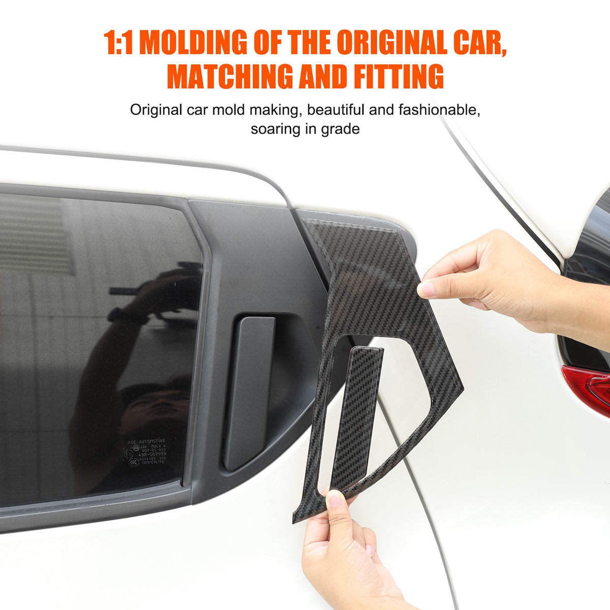 Soft Carbon Fiber Interior Center Console trim Sticker For Nissan Juke 2011-2019 190