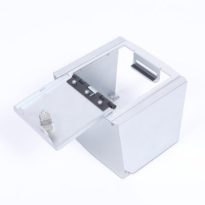 Silver Center Console Armrest Safe Storage Lock Box TRAY For Ford Maverick 22-25 24