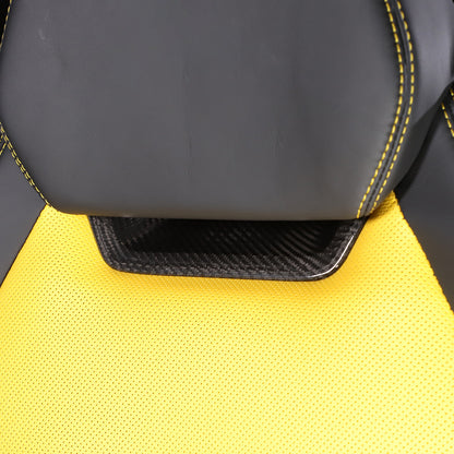 Real Carbon fiber Seat Headrest Back Hook Trim For Lamborghini URUS 18-23 US 3