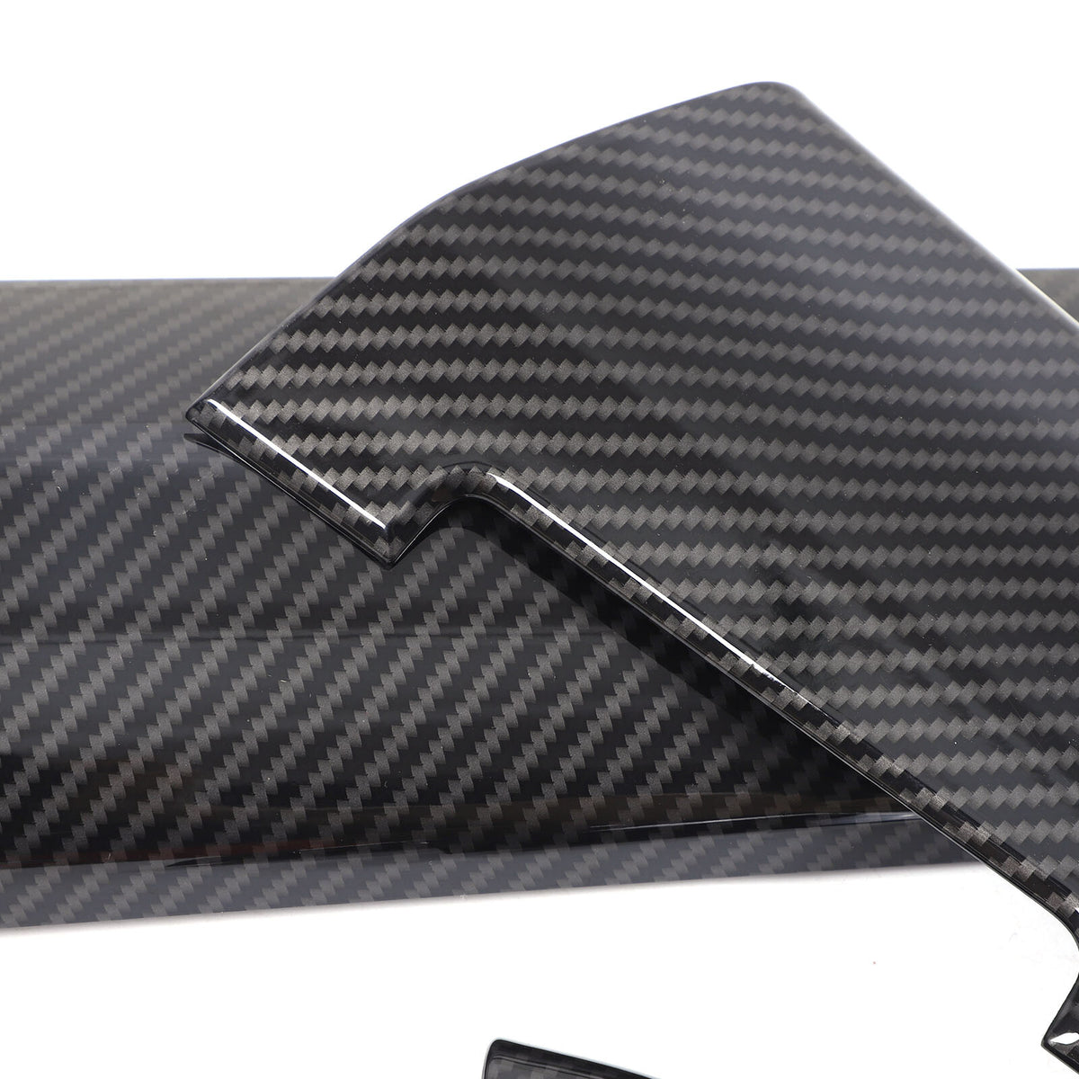 Carbon Fiber Console Dashboard Panel Trim Cover For BMW 5 Series G60 i5 24+ US 9
