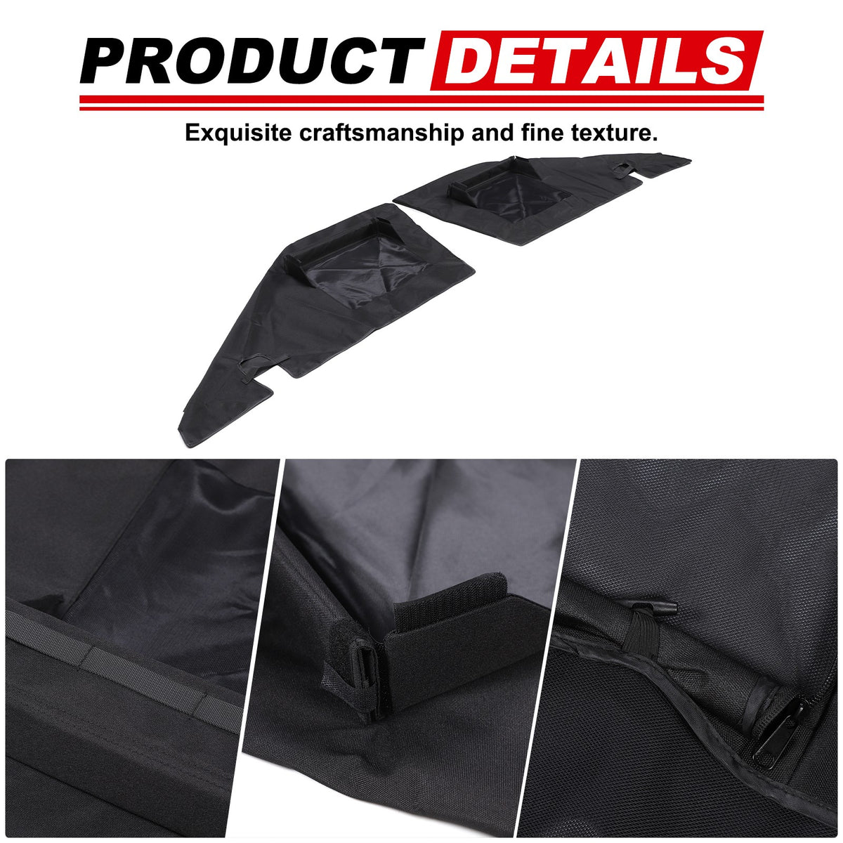 Car Front Window Screen Sun Shade Cover Mesh For LR Range Rover Sport L494 14-22 11
