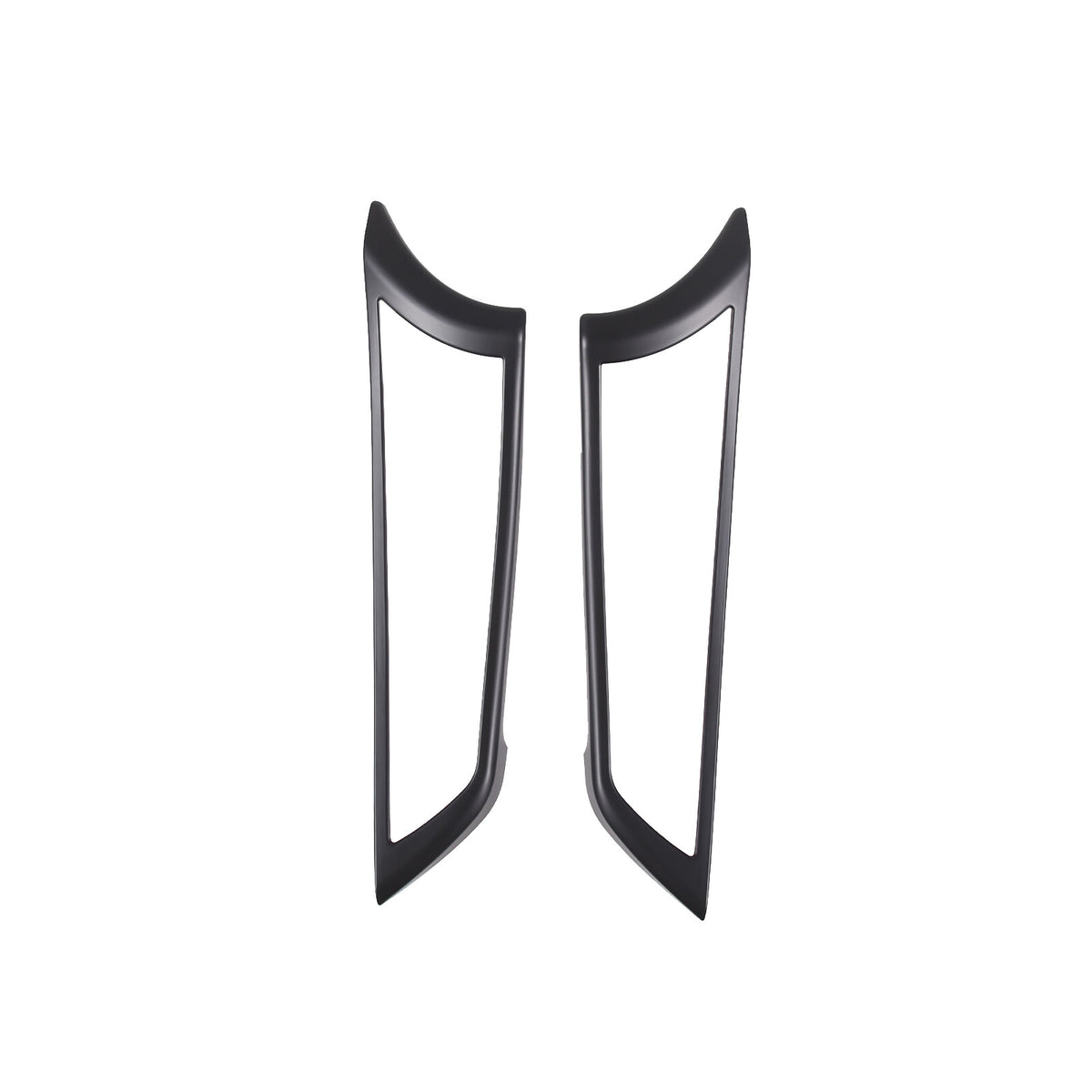 Matte Black Inner Door Handle Frame Cover Trim Fit For 2013-24 Jaguar F-TYPE US 6