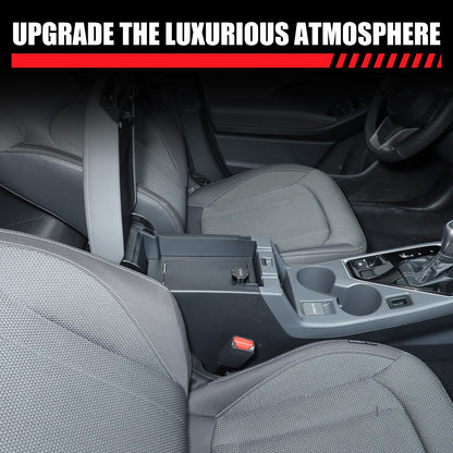 Alloy Center Console Safe Storage Lock Box Tray For Subaru Crosstrek GU 24+ US 21