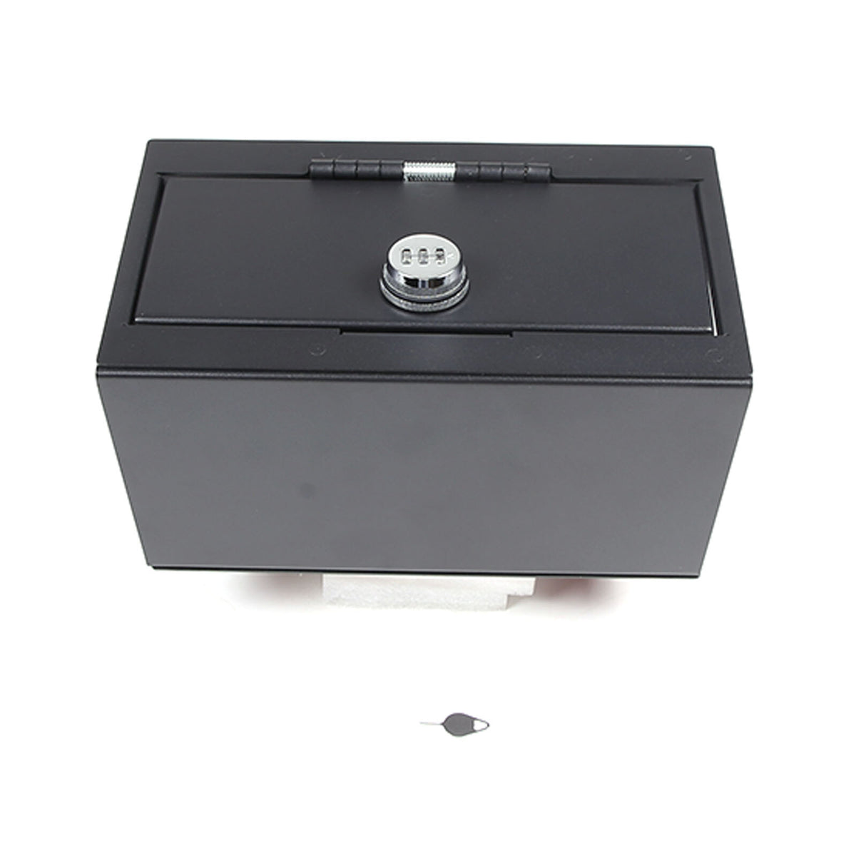 Center Console Safe GUN Storage Lock Box W/ TRAY For Nissan Titan 2016-2023 6